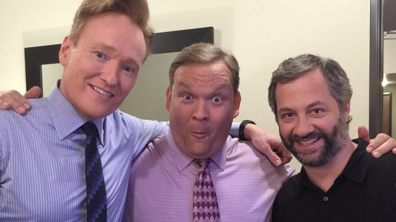 Judd Apatow, Andy Richter. Conan O'Brien 