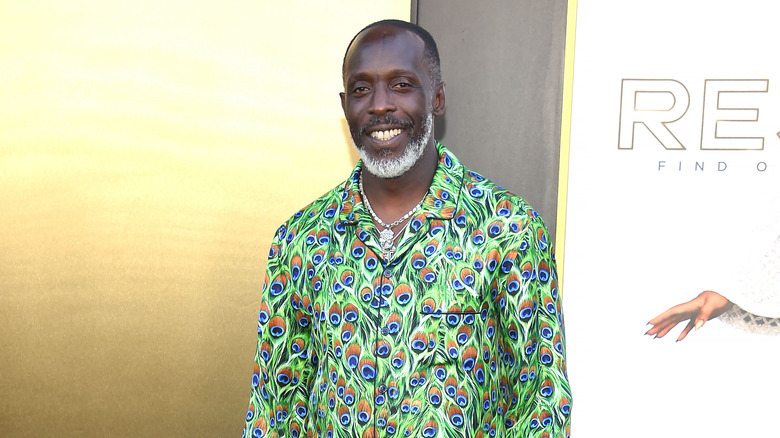 Michael K. Williams smiling