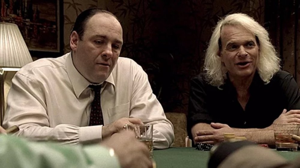 James Gandolfini and David Lee Roth on The Sopranos