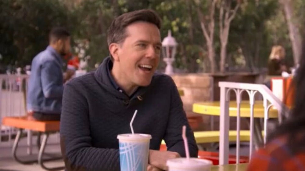 Ed Helms laughing