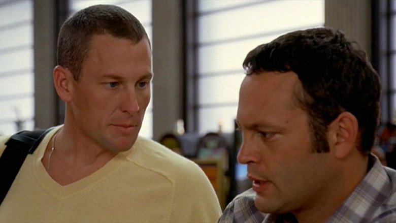 Lance Armstrong and Vince Vaughn in Dodgeball