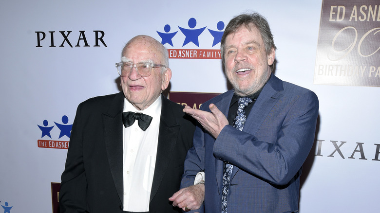 Ed Asner and Mark Hamill