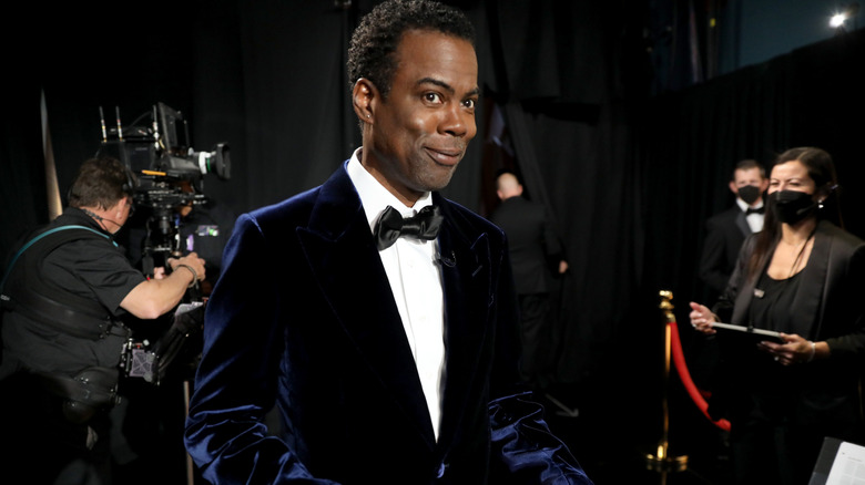 Chris Rock smiling