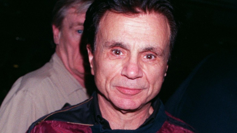 Robert Blake smirking