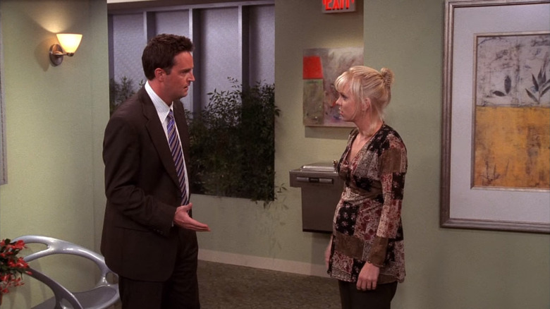 Chandler talks to Erica