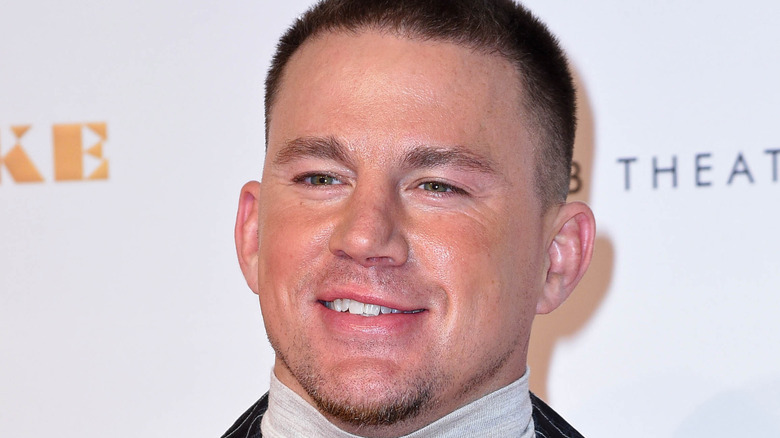 Channing Tatum smiling