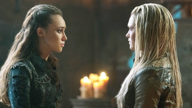 Clarke and Lexa