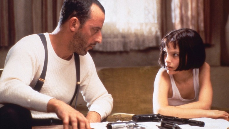 Leon tutors Mathilda