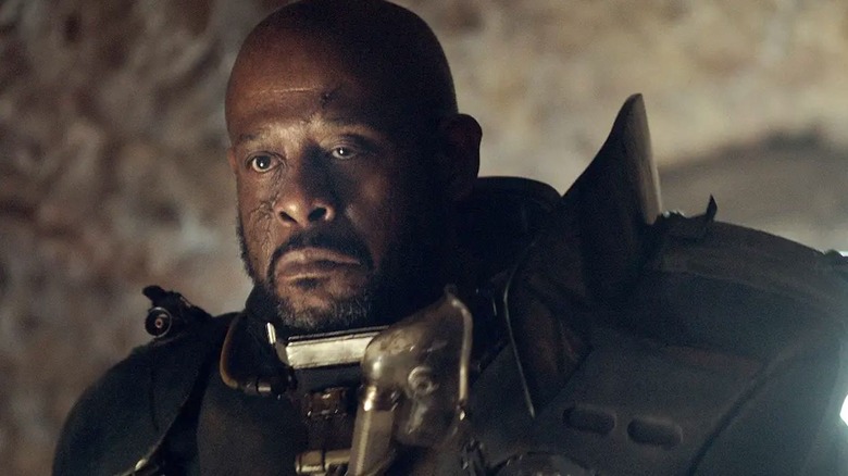 Saw Gerrera looks intense