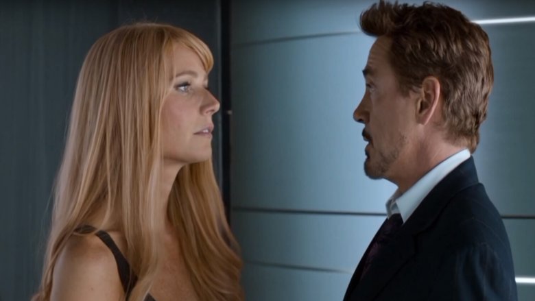 Pepper Potts and Tony Stark