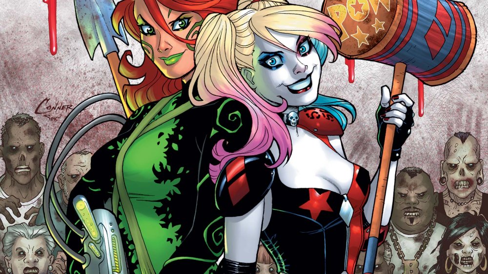 Poison Ivy and Harley Quinn