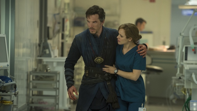 Doctor Strange and Christine Palmer