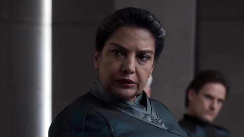 Shabana Azmi focused stare