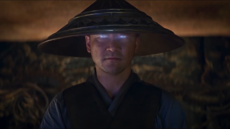 Raiden with glowing eyes