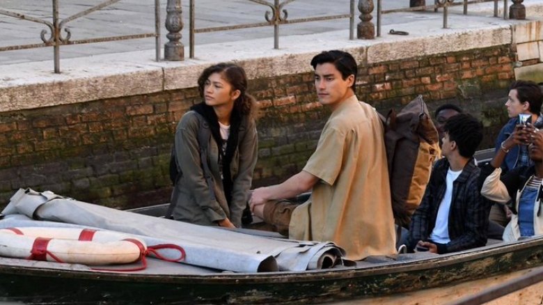 Zendaya and Remy Hii in Spider-Man: Far From Home