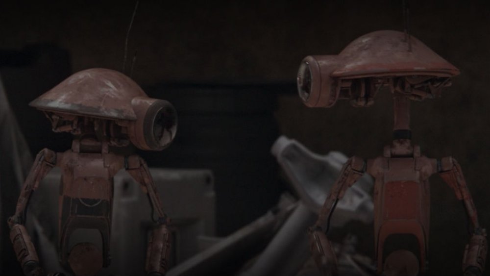 The Pit Droids from Chapter 5 of The Mandalorian