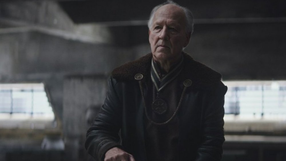 Werner Herzog as The Client in The Mandalorian