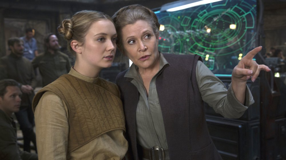 Kaydel Ko Connix with General Leia