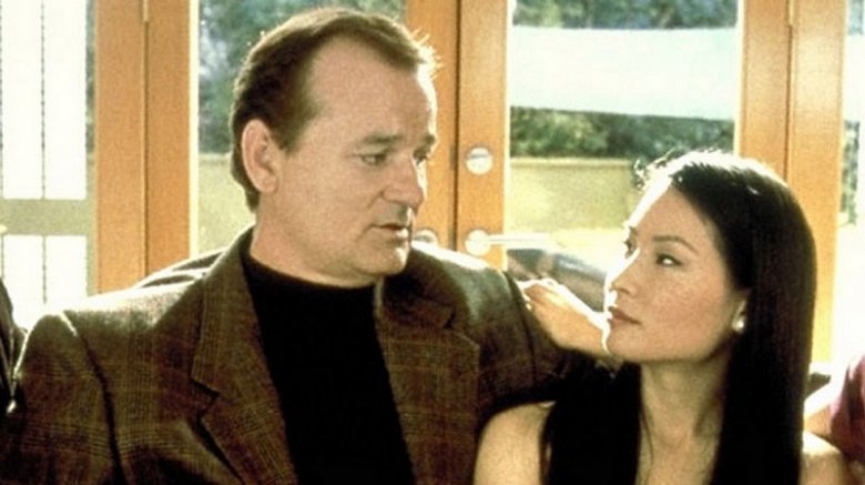 Bill Murray as Bosley and Lucy Liu as Alex in Charlie's Angels