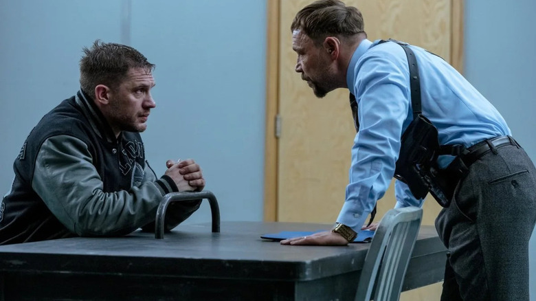 Stephen Graham and Tom Hardy in "Venom: Let There Be Carnage"