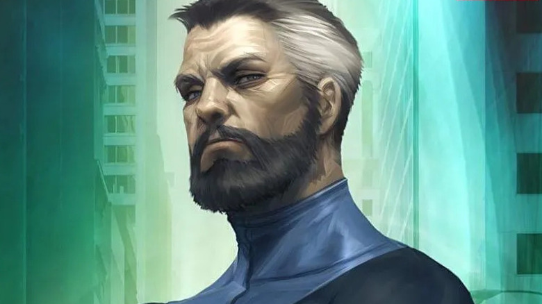 Reed Richards squints his eyes