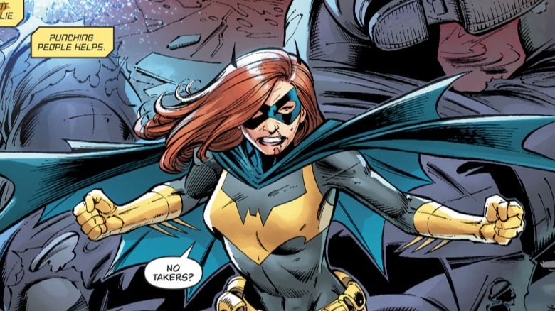 Batgirl fighting