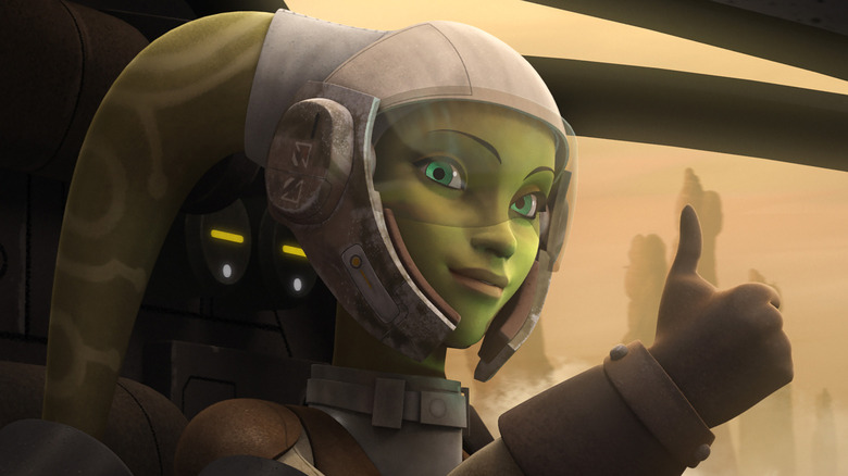 Hera gives a thumbs up