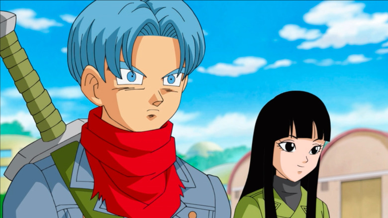 Future Trunks with Future Mai