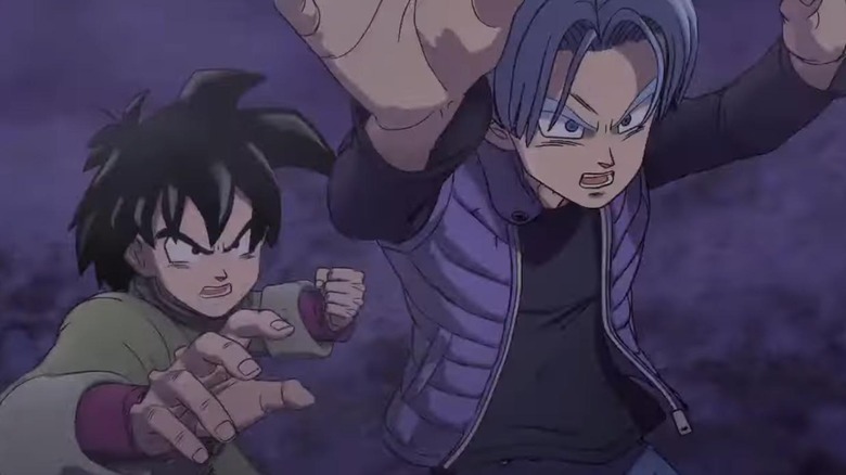 Goten and Trunks brace for battle