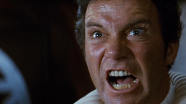 William Shatner in Star Trek II: The Wrath of Kahn