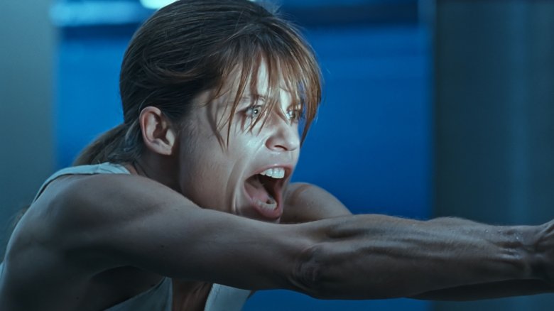 Linda Hamilton in T2: Judgment Day