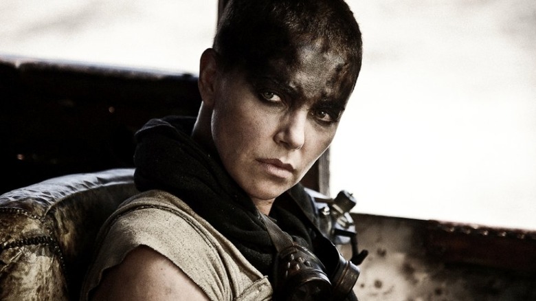 Charlize Theron playing Furiosa