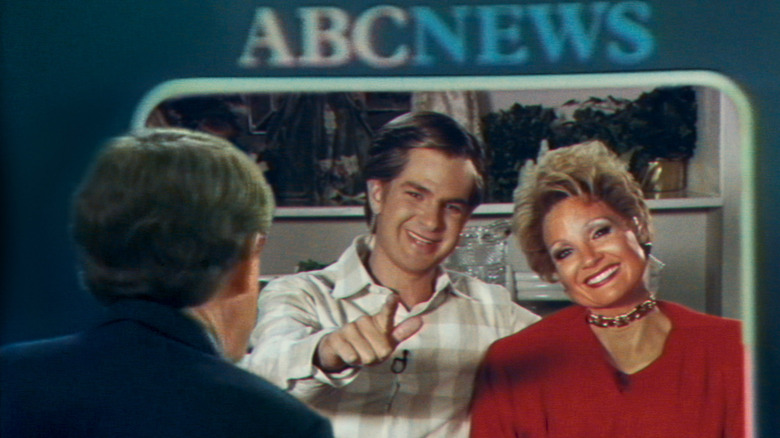 Jim Bakker Tammy Faye Bakker Jessica Chastain Andrew Garfield ABC News The Eyes of Tammy Faye