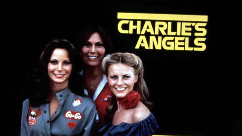 The cast of Charlie's Angels in 1976.