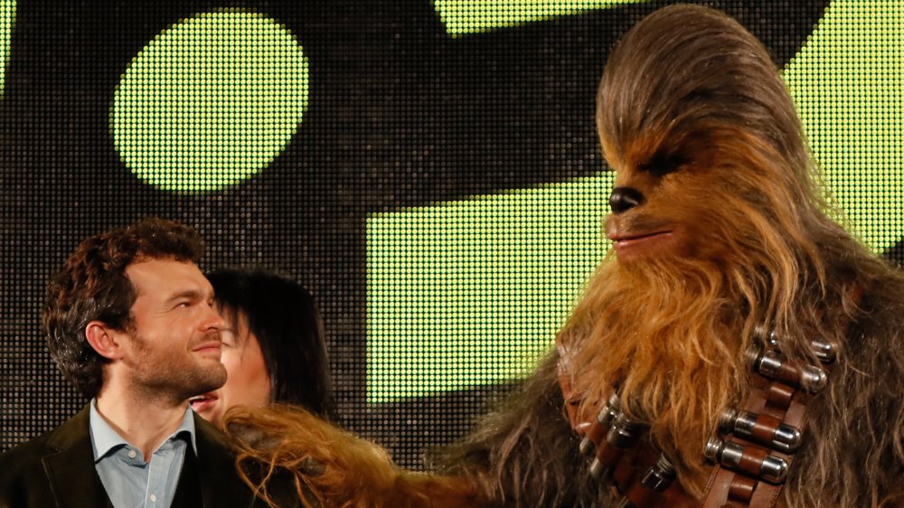 Chewbacca And Han from Solo: A Star Wars Story