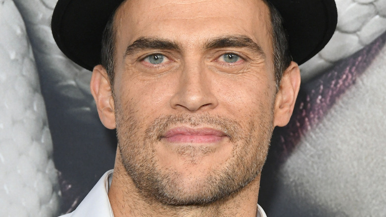 Cheyenne Jackson with a hat