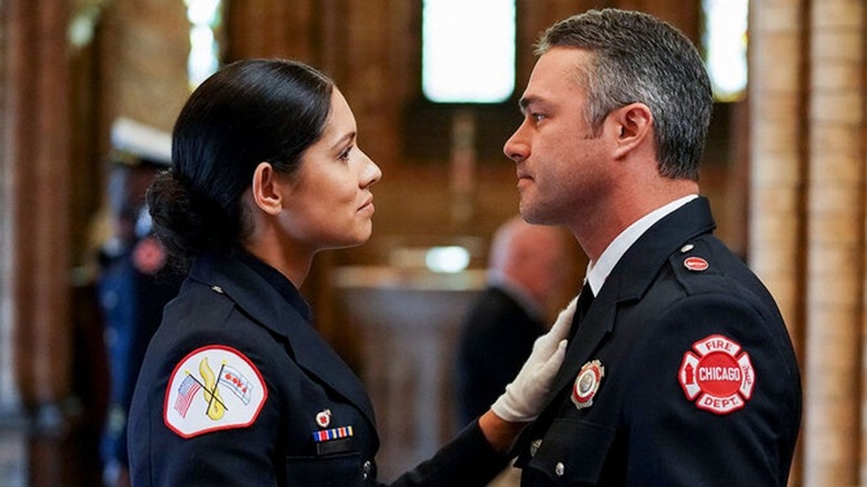 Severide Kidd smiling