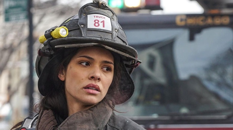 Miranda Rae Mayo as Stella Kidd on Chicago Fire