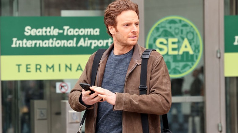 Will Halstead at an airport