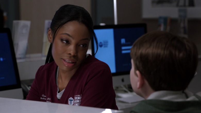 Asjha Cooper on Chicago Med