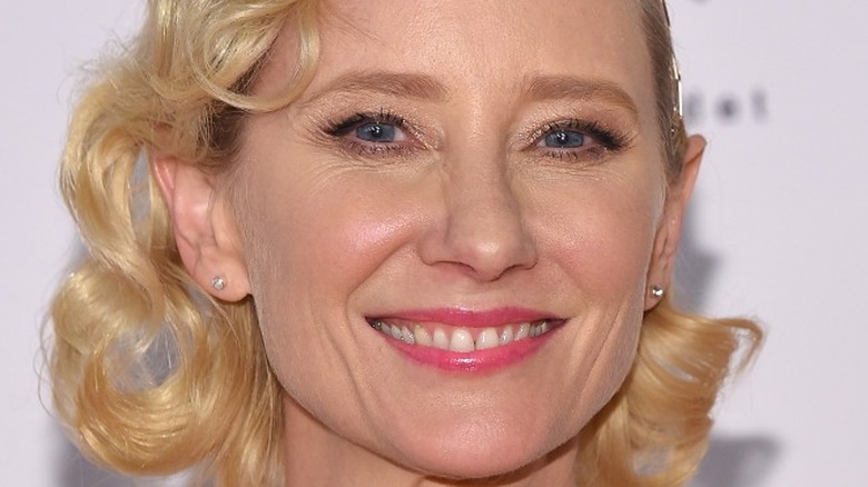 Anne Heche smiles