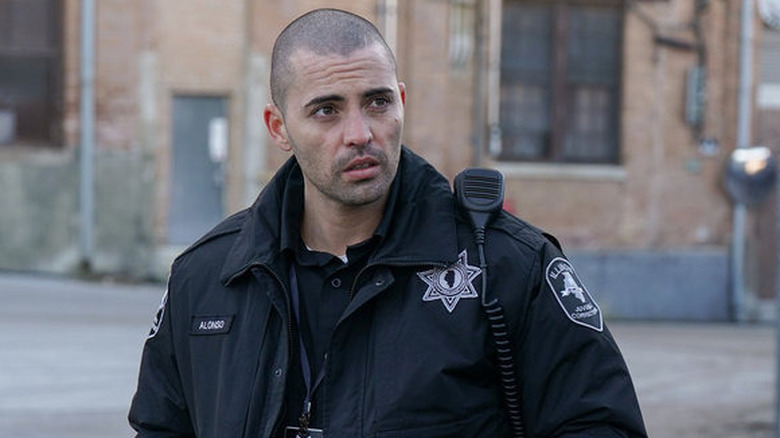 Dante Torres is incredulous in "Chicago P.D." (2025)