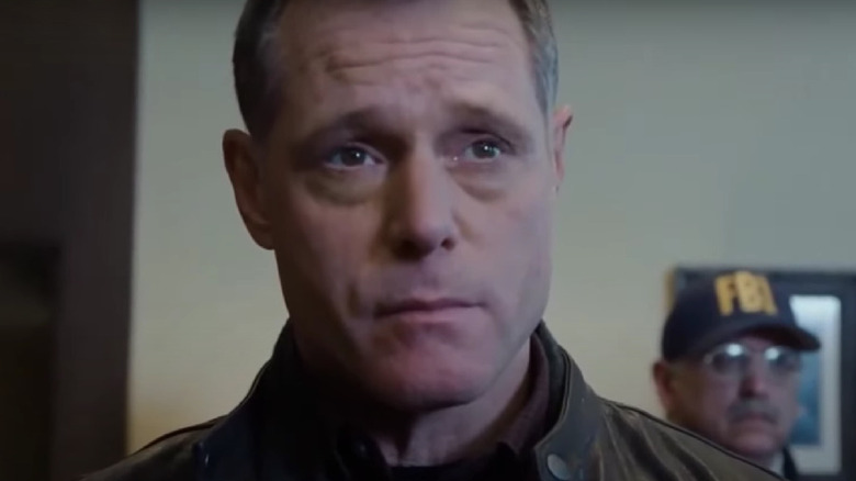 Hank Voight looking serious