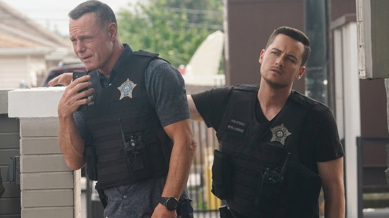 Jay Halstead and Hank Voight on Chicago PD