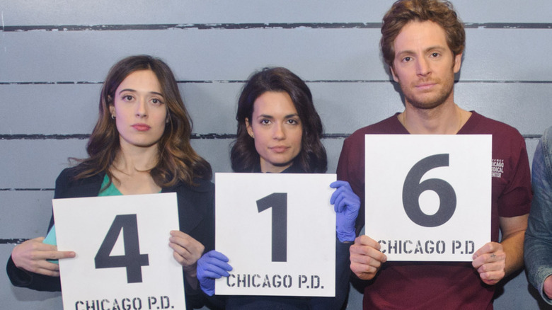 Marina Squerciati, Torrey DeVitto, and Nick Gehlfuss