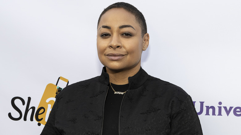 Raven-Symoné on red carpet