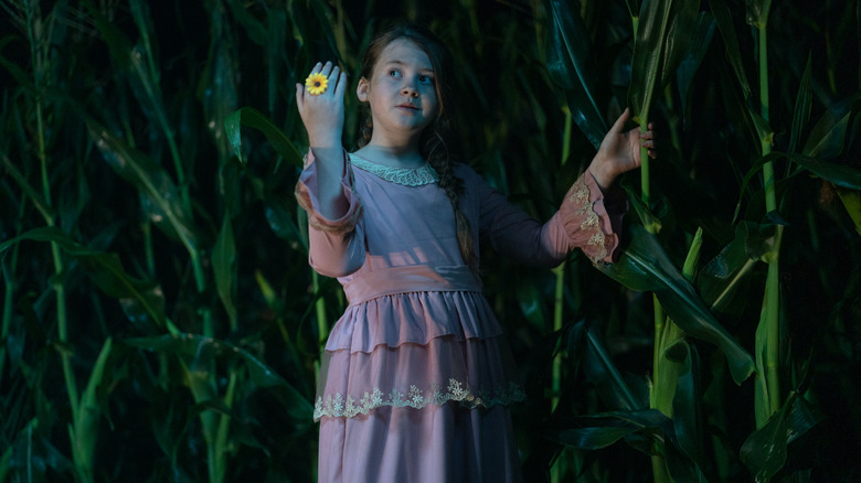 Eden beckoning among the corn