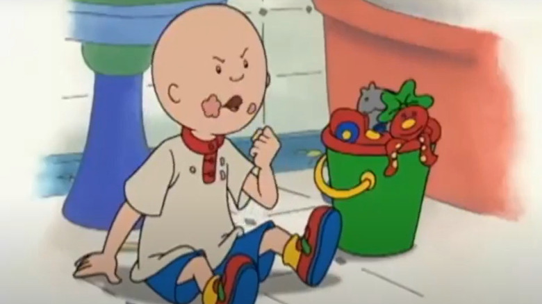 Caillou temper tantrum