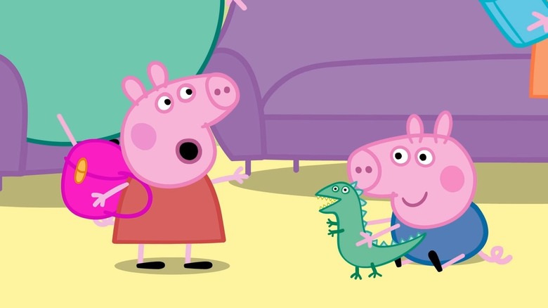 Peppa with George