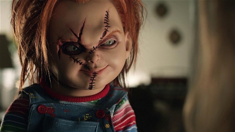 Chucky grinning